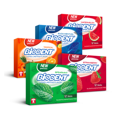 Biodent chewing gum