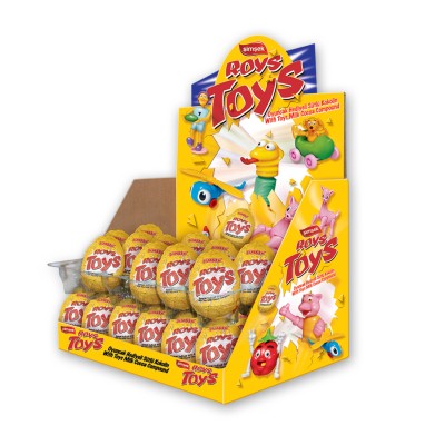 Milk cocoa (chocolate) compound in the shape of an egg