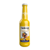 Mango and pineapple flavored soft drink