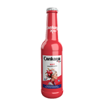Pomegranate-flavored soft drink