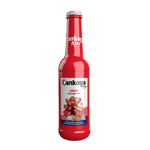 Strawberry flavored soft drink