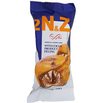 كعكة فانيليا وكاكاو 